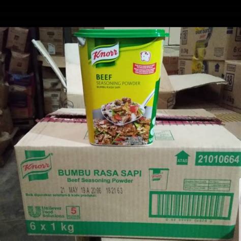 Jual Knorr Beef Sapi Dus Kg X Topless Shopee Indonesia