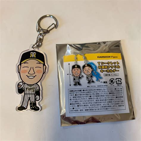 Yahooオークション 甲子園球場 阪神タイガース 大山選手 似顔絵アク