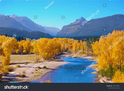 Bitterroot Mountain Range Rocky Mountains Beautiful Stock Photo ...