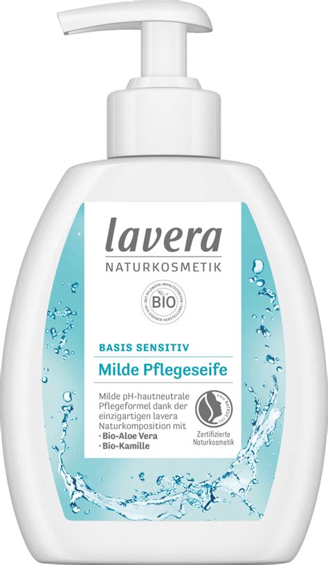 lavera Flüssigseife Basis sensitiv Bio Aloe Vera Bio Kamille 250 ml