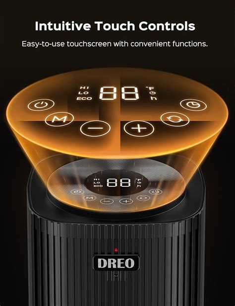 Buy Dreo Space Heater For Indoor Use Quiet Fast Portable Heater With