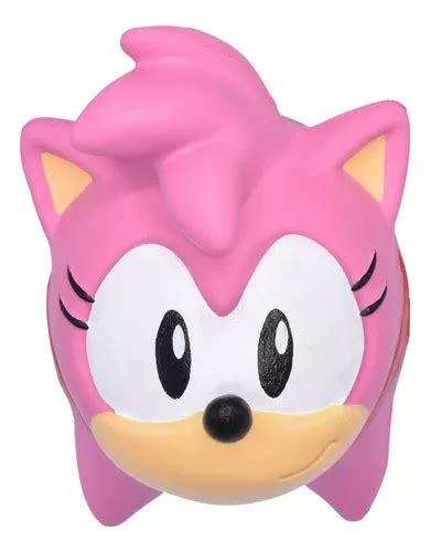 Sonic The Hedgehog Mega Squishme Amy Rose Meses Sin Inter S