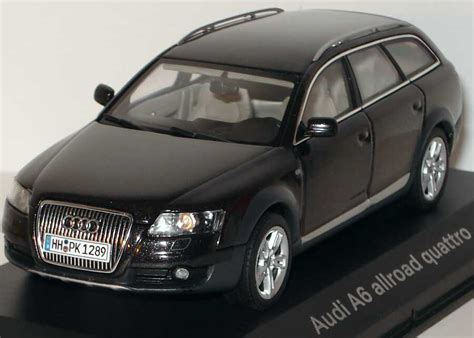 Audi A6 Allroad Quattro 2006 Lavagrau Met Werbemodell AUTOart