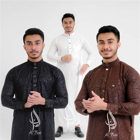 Jual Jubah Gamis Pria SLIMFIT Jubbah Muslim Pria Busana Muslim Jubah