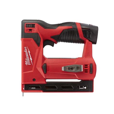 MILWAUKEE M12 BST 202X Sub Compact Stapler 12 V In Case With 2