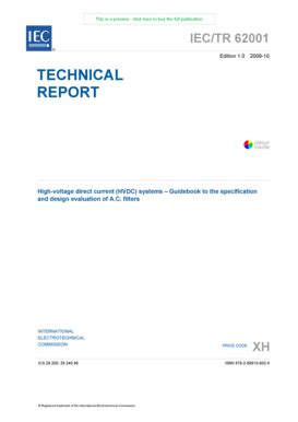 Fillable Online Webstore Iec Highvoltage Direct Current Hvdc Systems