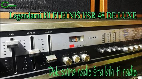 Dok Svira Radio Sta Bih Ti Radio Ei Hsr De Luxe Youtube