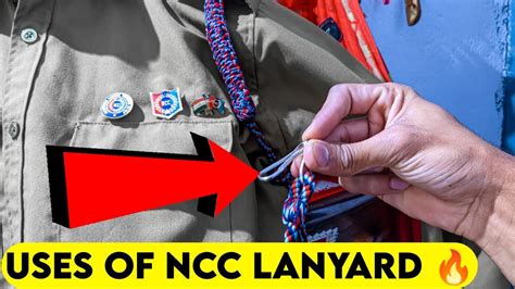 What Is The Use Of Lanyard In Ncc Uniform 😍 Ncc