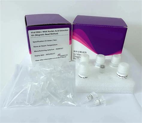 Spin Column Method Viral Dna Rna Nucleic Acid Extraction Kit Reagent