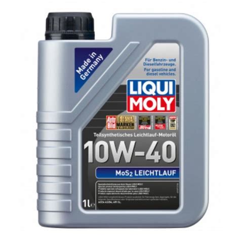 Jual Liqui Moly 10W 40 MoS2 Leichtlauf 1 Liter Shopee Indonesia