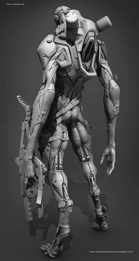 Pixologic Zbrush User Gallery Robot Concept Art Zbrush Character