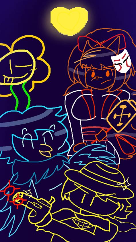 Undertale Yellow Fanart/Phone Wallpaper by UndertaleYellowFan on DeviantArt