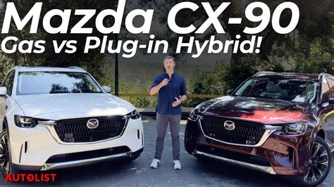 Which Mazda CX 90 Is Better Gas Or PHEV We Compare Both YouTube