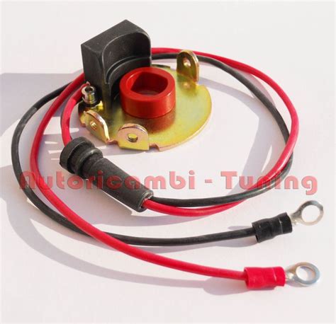 Kit Accensione Elettronica FIAT 500 F L R 126 Modulo Impulsore