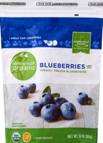 Simple Truth Organic Frozen Blueberries Oz Ralphs