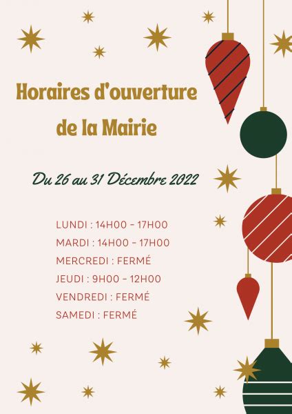 Horaires D Ouverture De La Mairie Actualit S Commune De Brusvily