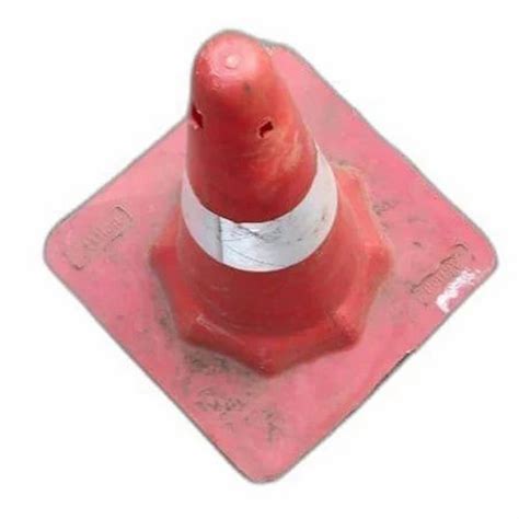 Red And White Mm Pvc Safety Traffic Cone Kg At In Thane