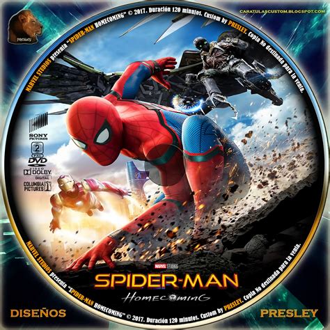 Spider Man No Way Home DVD Label