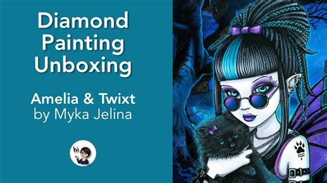 Diamond Painting Unboxing Diamond Art Club Amelia Twixt YouTube