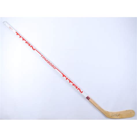 Wayne Gretzky Signed Titan TPM2020 Game Model Hockey Stick (JSA & Nolan ...