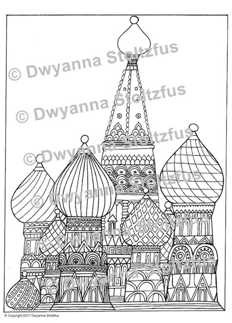 Best Ideas For Coloring St Basil S Cathedral Coloring Page