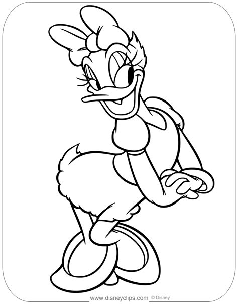 Disney daisy duck coloring pages image search results – Artofit