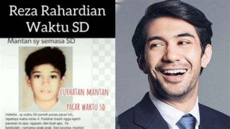 Viral Curhatan Wanita Mengaku Mantan Pacar Reza Rahadian Saat Sd