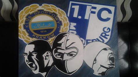 Kibicowskie Graffiti Fc Magdeburg Youtube