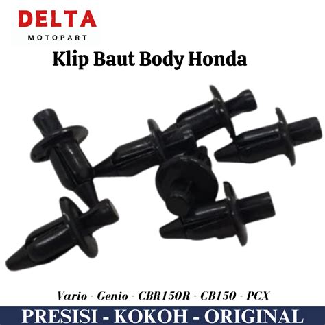 Jual Baut Klip Revet Kancing Body Honda Vario Genio CBR150R CB150 PCX