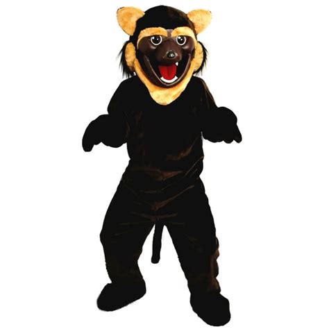 Black Fierce Wolf Wolverine Mascot Costume | Mascot costumes, Cartoon mascot costumes, Mascot