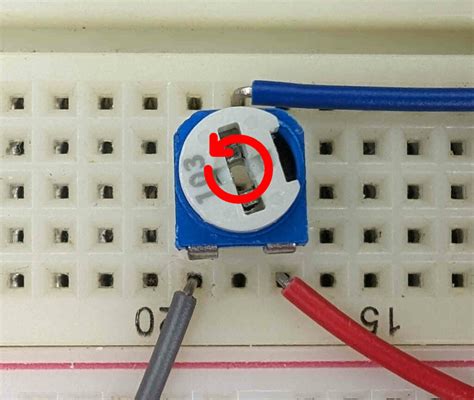 Regular la intensidad de un led con un potenciómetro Para Arduino