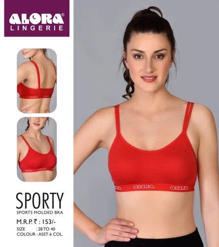 Plain Lycra Cotton Sporty Sports Molded Bra At Rs 153piece In New Delhi Id 2852539061591