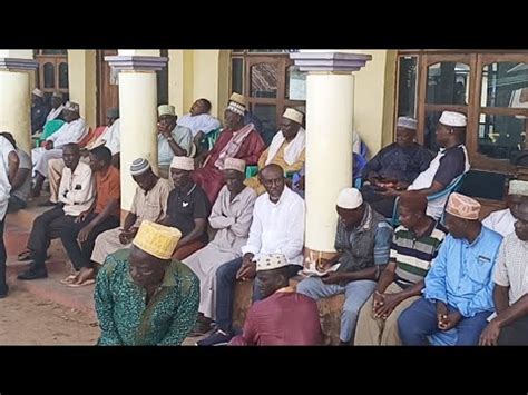 Live Mazishi Ya Mke Wa Sheikh Hassan Kabeke Bi Hafsa Athuman YouTube