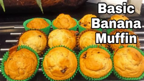 How To Make Banana Muffin Basic Banana Muffin Easy Banana Muffin