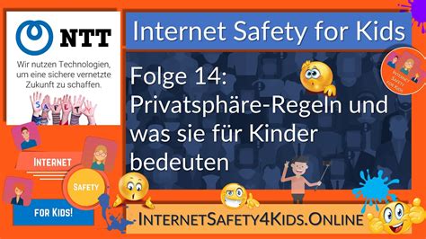 Internet Safety for Kids Folge 14 Privatsphäre Regeln und was sie für