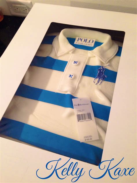 Pin By Kelly Williams On Polo Shirt Cake Shirt Cake Dad Birthday