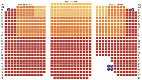 Seating Chart Renfro Valley Entertainment Center