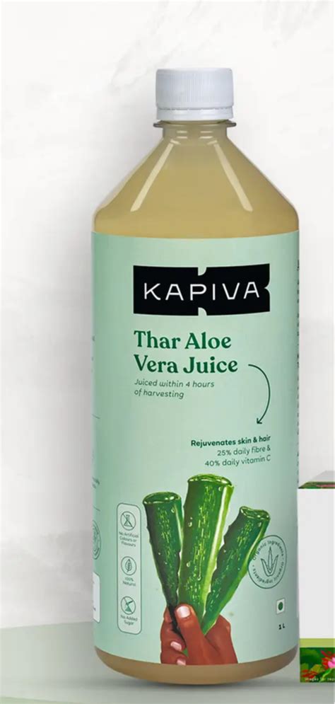 Kapiva Thar Aloe Vera Juice 1 Litre Packaging Type Bottle At Rs 265