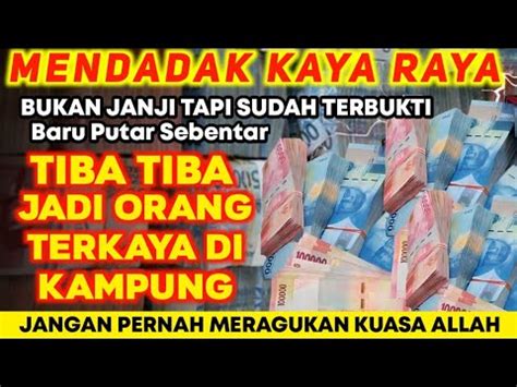 LANGSUNG MENDADAK KAYA RAYA PUTAR DZIKIR PALING MUSTAJAB PEMBUKA PINTU