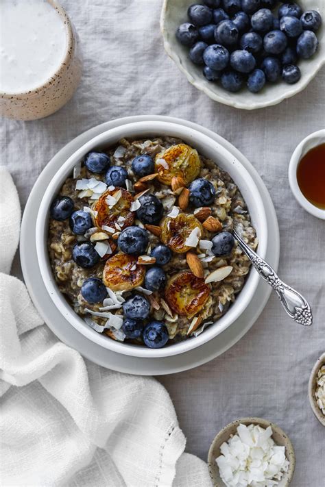 Creamy Coconut Milk Oatmeal (Vegan) | Walder Wellness