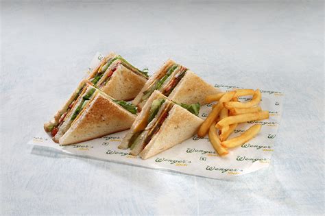 Veg Club Sandwich | Wengers