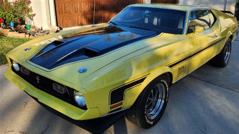 1971 Ford Mustang Mach 1 Fastback For Sale At Auction Mecum Auctions