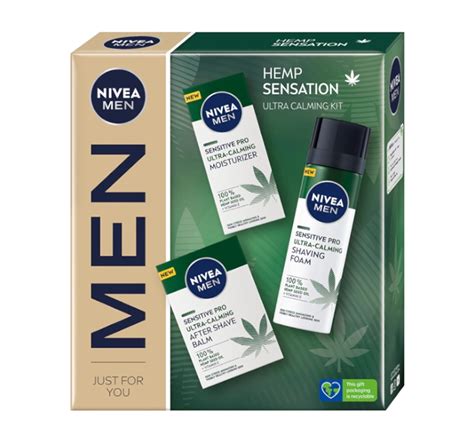 Nivea men hemp sensation zestaw kosmetyków dla mężczyzn eZebra pl