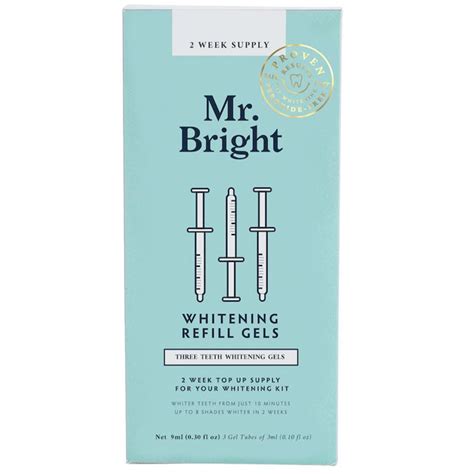 Buy Mr Bright Teeth Whitening Refill Gels Pack Online Only Online At