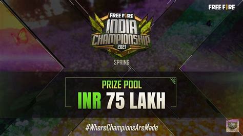 Free Fire India Championship Spring Grand Finals Play Ins Teams