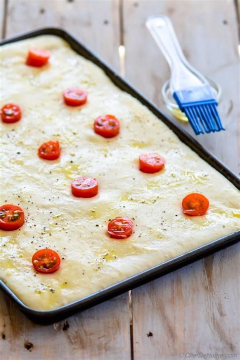 Caprese Focaccia Recipe Chefdehome