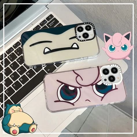 Funda De Tel Fono De Anime Pok Mon Snorlax Jigglypuff Para 11 12 13 14