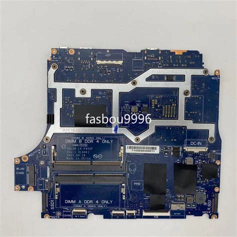 Gdl58 La K455p For Dell G15 5511 Laptop Motherboard With I5 I7 Cpu