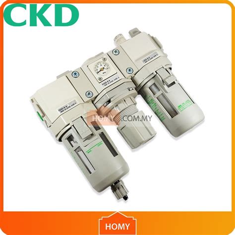 Ckd C Frl Integrated Air Filter Regulator And Lubricator