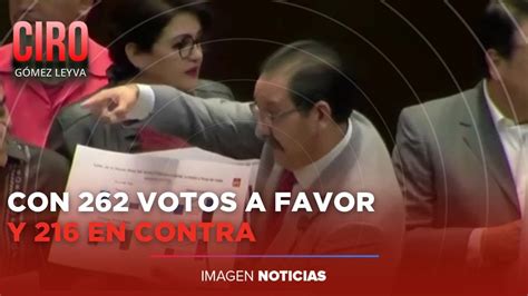 Diputados Aprueban En Lo General El Presupuesto De Egresos 2024 Ciro Gómez Leyva Youtube